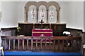 Aston Eyre Church, (dedication unknown): The altar