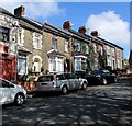 Houses on the west side of The Green, Abertysswg