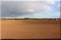 Ploughed field in Bretford