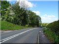 Bend in Bryn-Y-Grog (A525) towards Wrexham