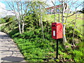 Queen Elizabeth II postbox near Maerdy View, Rhymney