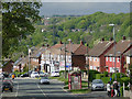 Looking down Armley Ridge Road