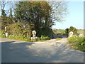 Roadside cross at Paul