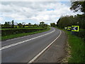 Sharp bend in Whitchurch Road (A41) towards Chester