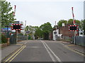 Level crossing on station Road, Maghull