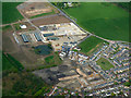 Stewarton from the air