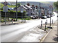 Traffic calming on the approach to Warn