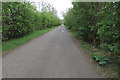 Bridleway and lane coming from the watersports centre