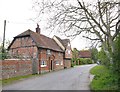 Aston Tirrold: timber-framed cottages