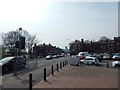 Paved area at Roundhay Road/Roseville Road junction