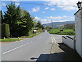 Road (B846) at Coshieville