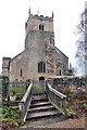 Darrington Church rear gate view