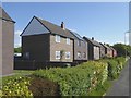 Houses on Moor Road, Longtown