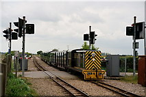 TR1232 : Romney Hythe & Dymchurch Railway by Peter Trimming