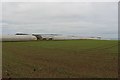 Coastal farmland above Seaton Cliffs