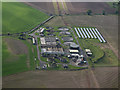 Erskine Waste Water Treatment Works from the air