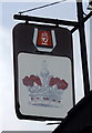 Sign for the Crown public house, Limehouse, London