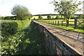 Bridleway by the side of Grange Farm drive