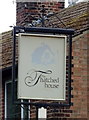 Sign for the Thatched House, Upminster