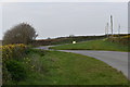 Bends in the road east of Veryan