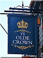 Ye Old Crown sign