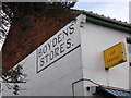 TM5077 : Boyden's Store sign by Geographer