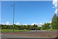 Roundabout on Grove Way, Crown East