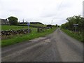 Road junction near High Mindork