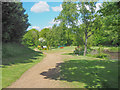 Looking towards picnic area