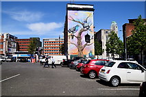 J3374 : Mural, Belfast by Kenneth  Allen