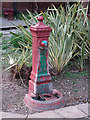 Drinking water fountain in Spa Fields