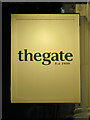 Sign for thegate, St. John Street, EC1