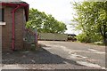 Steps and playground Rhuallt village school