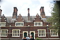 View of the almshouses on St. John