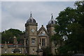 View of the clock tower in Waterman