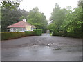 Entrance to Ballathie House Hotel