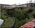 Houses on top of a bank, Abertysswg