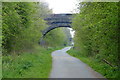 Bridge across the Chester Railway Path at Blacon