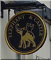 Sign for the Elephant & Castle, St George