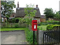 Elizabeth II postbox on the B4380, Atcham