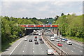 The M25 near Merstham