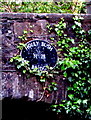 Hollybush Canal Bridge 28 nameplate, Newport