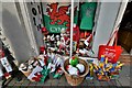 Bala High Street: Craft Cymru outdoor display