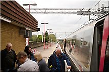 SP1883 : Platform 1, Birmingham International railway station by Mark Anderson
