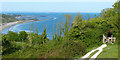 Overlooking Whitecliff Bay, Isle of Wight