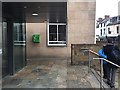 Defibrillator, Shire Hall, Market Place entrance, Warwick