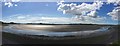 Panoramic view of the Loughor estuary