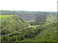 Across Wye Dale to Topley Pike Quarry