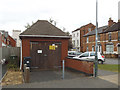 Substation on the corner of Frances Havergal Close