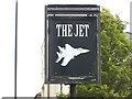 Sign for the Jet, Brunswick Street